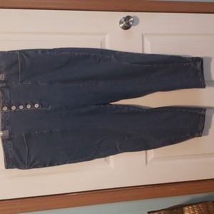 Eloquii Button up Jeans women's 22